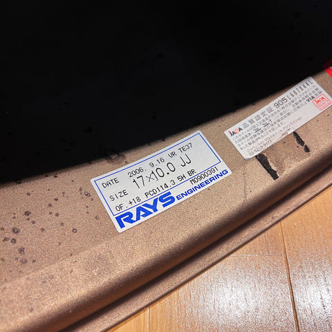 RAYS VOLK RACING TE37